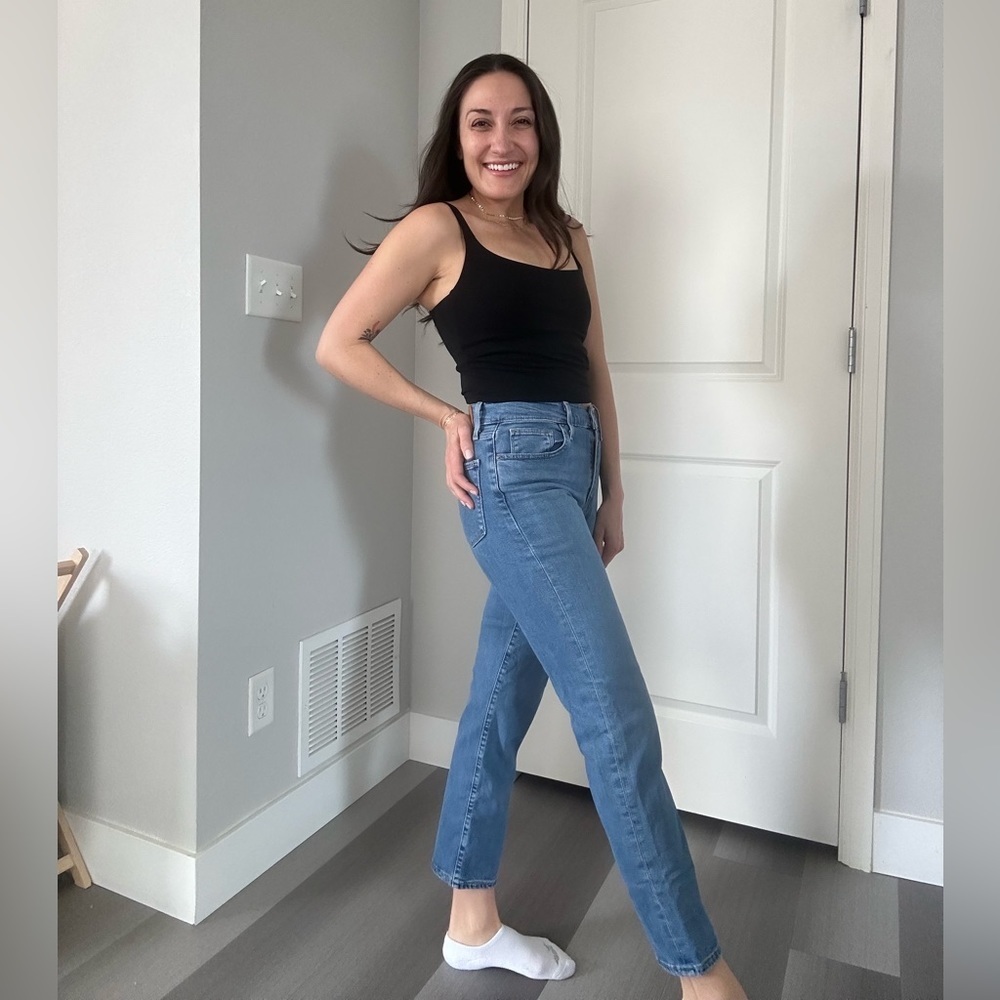 Levi’s 724 High Rise Straight Crop